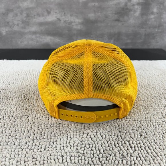 VINTAGE YOOHOO MESH SNAPBACK TRUCKER HAT OSFA GRAPHIC CAP CHOCOLATE DRINK - Picture 4 of 7